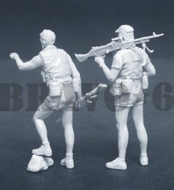 画像3: Bravo6[B6-35207]1/35 現用 南ア ローデシア セールス・スカウツ特殊部隊セット＃2 偵察(2体入)