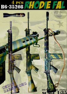 画像1: Bravo6[B6-35208]1/35 現用 ローデシア軍 FN FAL自動小銃 (1)