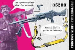 画像3: Bravo6[B6-35209]1/35 現用 FN MAG自動小銃(3丁入)