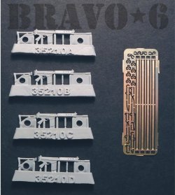 画像2: Bravo6[B6-35210]1/35 現用 FN FAL PARA自動小銃(4丁入)