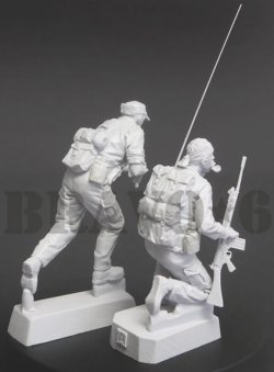 画像3: Bravo6[B6-35212]1/35 現用 ローデシア 軽歩兵大隊(RLI)スティックセット＃1(2体入)