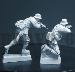 画像3: Bravo6[B6-35344]1/35 ベトナム戦争 オーストラリア RAR歩兵(5)密林の前進(2体入)