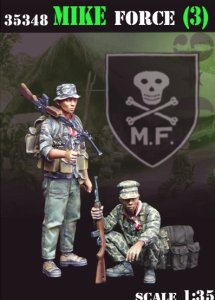 画像1: Bravo6[B6-35348]1/35 現用 アメリカ ベトナム戦争 特殊部隊MIKE＃3(2体入) (1)