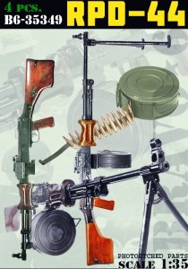 画像1: Bravo6[B6-35349]1/35 現用 露/ソ RPD-44軽機関銃セット(4丁入) (1)