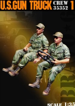 画像1: Bravo6[B6-35352]1/35 現用 アメリカ ガントラック乗員セット＃1(2体入)