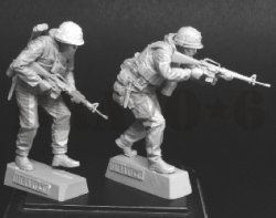 画像2: Bravo6[B6-35307]1/35 ベトナム戦争 米 米海兵隊 USMC「間近だぞ!」(3)
