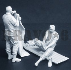 画像3: Bravo6[B6-35322]1/35 ベトナム戦争 米 ラバーレディ 待望の休息