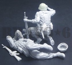 画像3: Bravo6[B6-35323]1/35 ベトナム戦争 米 米陸軍歩兵(12) 撃たれた！衛生兵！