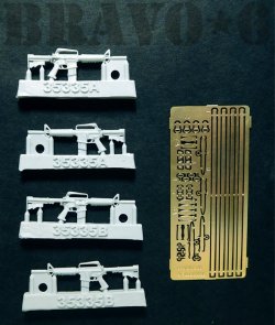 画像2: Bravo6[B6-35335]1/35 ベトナム戦争/現用 アメリカXM177E1(4個入)