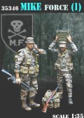 Bravo6[B6-35346]1/35 現用 アメリカ ベトナム戦争 特殊部隊MIKE＃1 ジャングルの通信兵(2体入)