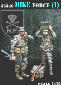 Bravo6[B6-35346]1/35 現用 アメリカ ベトナム戦争 特殊部隊MIKE＃1 ジャングルの通信兵(2体入)