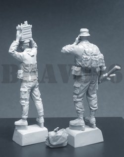 画像3: Bravo6[B6-35346]1/35 現用 アメリカ ベトナム戦争 特殊部隊MIKE＃1 ジャングルの通信兵(2体入)