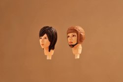 画像1: BRICK WORKS[MUS-02]1/20　傭兵軍　女性ヘッドパーツ