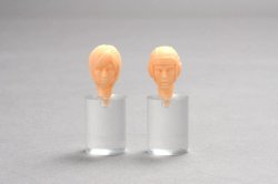 画像3: BRICK WORKS[MUS-02]1/20　傭兵軍　女性ヘッドパーツ