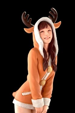 画像2: BRICK WORKS[MUS-24]1/20 Caribou Girl（カリブーガール）