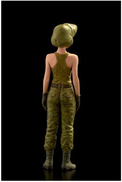 画像4: BRICK WORKS[S35MUS-1f]1/35　傭兵軍女性パイロット　フリージア※フレッシュ成型品