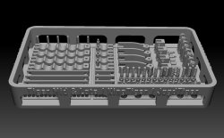 画像3: BSK Model[BSKC16002]1/16 WWII ドイツ 可動式牽引ケーブルホルダー 後期型(タイガーI中後期型/キングタイガー用)