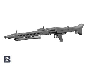 画像1: BSK Model[BSKC35015]1/35 WWII ドイツ MG42機関銃(4個入) (1)