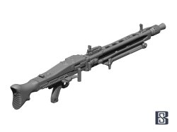 画像2: BSK Model[BSKC35015]1/35 WWII ドイツ MG42機関銃(4個入)