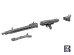 画像3: BSK Model[BSKC35015]1/35 WWII ドイツ MG42機関銃(4個入) (3)