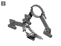 画像3: BSK Model[BSKC35018]1/35 WWII ドイツ タイガーI重戦車中期生産型用 トラベリングクランプセット(2個入)