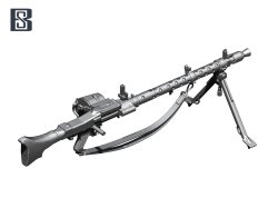 画像2: BSK Model[BSKC35021]1/35 WWII ドイツ MG34機関銃 歩兵用(3個入)