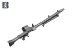 画像5: BSK Model[BSKC35021]1/35 WWII ドイツ MG34機関銃 歩兵用(3個入) (5)