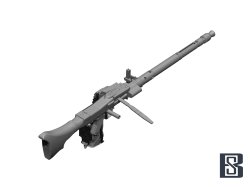 画像3: BSK Model[BSKC35022]1/35 WWII ドイツ MG34機関銃 車載用(2種4個入)