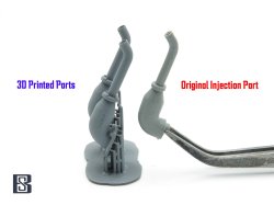 画像6: BSK Model[BSKC35023]1/35 WWII ドイツ キングタイガー/ヤークトタイガー 排気管&装甲カバーセット