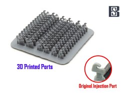 画像4: BSK Model[BSKC35025]1/35 WWII ドイツ戦車用 吊上げフックセットA タイガーI/キングタイガー/ヤークトタイガー/パンサー用(78個入)