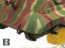 画像6: BSK Model[BSKC35028]1/35 WWII ドイツ キングタイガー用 前後フェンダーセット(サイドスカート固定ブラケット付)