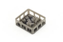 画像3: BSK Model[BSKD35005]1/35 WWII ドイツ タイガーI重戦車用スモークディスチャージャー&Sマインランチャーセット