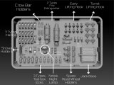 BSK Model[BSKD35009]1/35 WWII ドイツ II号戦車A-F型用ディテールセット