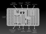 BSK Model[BSKD35010]1/35 WWII ドイツ 駆逐戦車38 ヘッツァー用ディテールセット