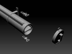 画像6: BSK Model[BSKD35011]1/35 WWII ドイツ パンサー戦車用クリーニングロッドケース