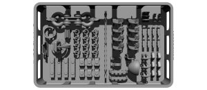 画像1: BSK Model[BSKD35024]1/35 WWII 露/ソ JS-2重戦車用ディテールセット (1)