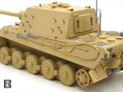 画像11: BSK Model[BSKD35025]1/35 WWII ドイツ ヤークトタイガー駆逐戦車用ディテールセット(対空機銃架付)