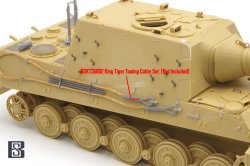 画像13: BSK Model[BSKD35025]1/35 WWII ドイツ ヤークトタイガー駆逐戦車用ディテールセット(対空機銃架付)