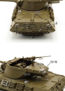 画像7: BSK Model[BSKD35027]1/35 WWII アメリカ M36ジャクソン駆逐戦車用ディテールセット