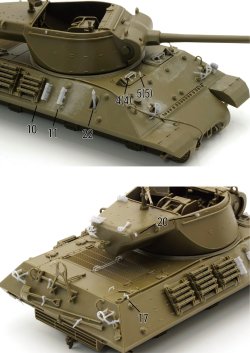 画像8: BSK Model[BSKD35027]1/35 WWII アメリカ M36ジャクソン駆逐戦車用ディテールセット