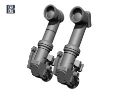 画像4: BSK Model[BSKD35028]1/35 WWII ドイツ IV号突撃戦車ブルムベア用ディテールセット