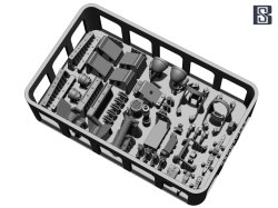 画像3: BSK Model[BSKD35029]1/35 WWII アメリカ M3スチュアート軽戦車用ディテールセット