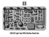 BSK Model[BSKD35030]1/35 WWII アメリカ M24チャーフィー軽戦車 ディテールセット