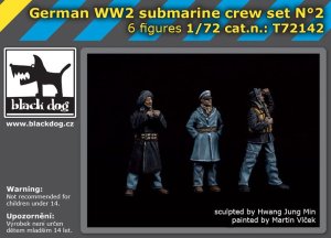 画像1: BLACK DOG[HAUT72142]1/72 WW.II ドイツ軍 潜水艦クルーセットNo.2 (1)