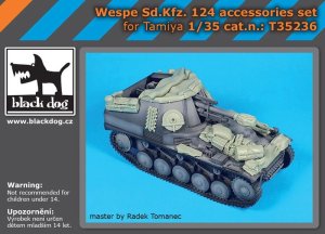 画像1: BLACK DOG[HAUT35236]1/35 Sd.Kfz.124 ヴェスペ用アクセサリーセット (タミヤ用) (1)