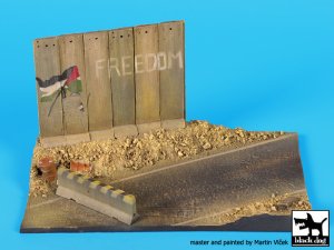 画像1: BLACK DOG[Ｄ72035] 1/72 Israeli street base (1)