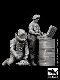 BLACK DOG[F35012]1/35現用米 爆発物処理チーム(イラク)(35009&35010 2体セット)