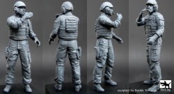 画像2: BLACK DOG[F35036]1/35現用豪 戦車兵(アフガン) #1