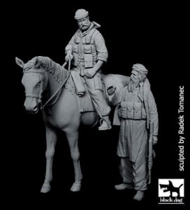 画像1: BLACK DOG[F35125]1/35現用米 特殊部隊兵士&アフガン戦士(2体セット) (1)