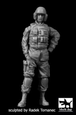 画像1: BLACK DOG[F35136]1/35現用米 戦車兵 #2